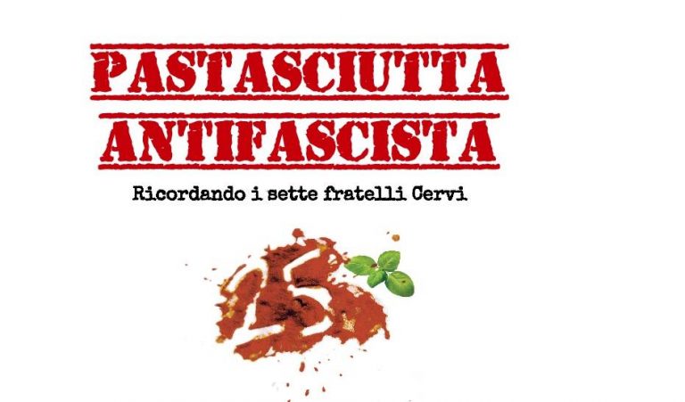 Pastasciutta antifascista di Casa Cervi a Bolzano (Giovedì 25 luglio 2019 alle ore 20:00)