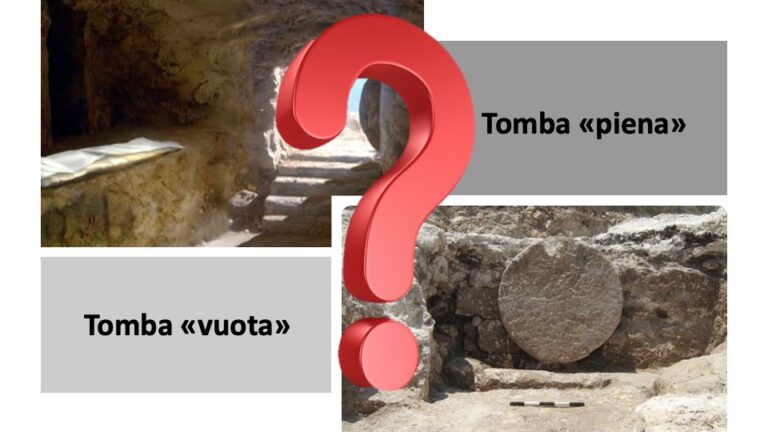 Tomba piena o vuota? (Paolo Gamberini SJ)