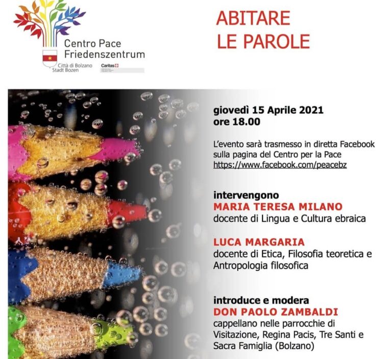 “Abitare le parole” – Incontro con Maria Teresa Milano e Luca Margaria