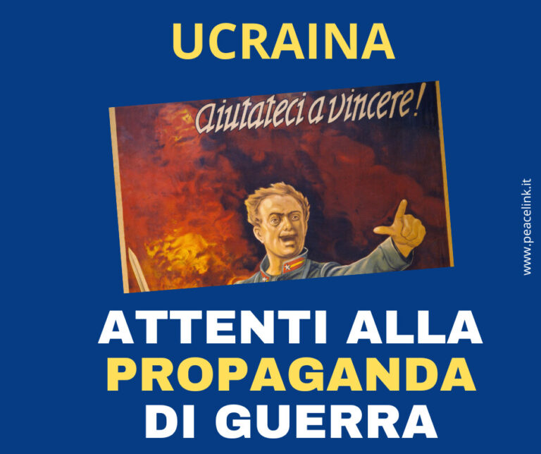 L’importanza di evitare la propaganda di guerra in Ucraina (A. Marescotti)