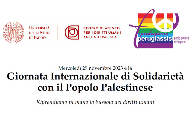 Giornata di Solidarietà con il Popolo Palestinese: uno sguardo al diritto internazionale (G. Petrucci) 