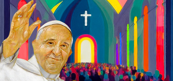 “Andate avanti!”. Papa Francesco incoraggia i cattolici LGBT+