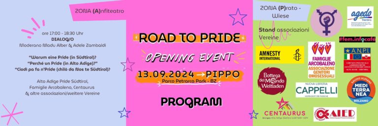 13.09.2024: Road to Pride a Bolzano